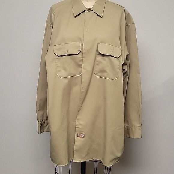 Dickies Vintagw long sleeve work shirt, size 2XL - Picture 1 of 4
